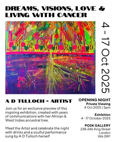 Angela Tulloch《Dreams, Visions, Love & Living with Cancer》:以艺术疗愈生命的旅程