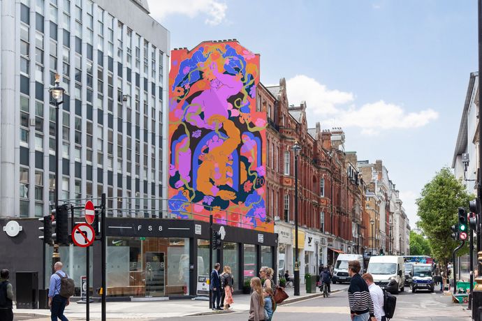 Fitzrovia当代艺术社群|《The Artist's Corner》:三天限时快闪,汇聚新锐与本地力量