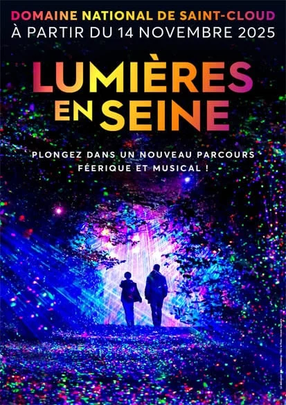 灯光艺术节合集《Lumières en Seine & L'Odyssée Lumineuse》:巴黎冬夜的双重魔法体验