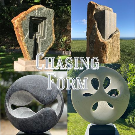 雕塑|《Chasing Form》:两位石雕艺术家的形态探索