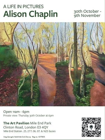 Alison Chaplin《A Life in Pictures》:五十年艺术旅程的沉浸回顾