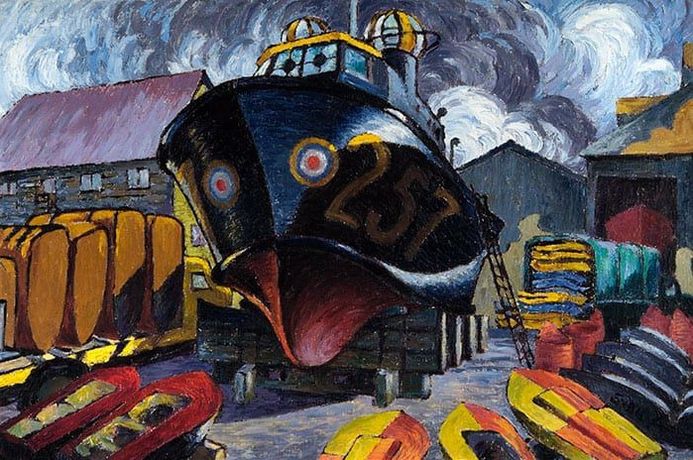 20世纪英国与欧洲战争与飞行艺术合集 《To the Stars: Illuminating the Art Collection in 50 Works》:穿越历史与天空的艺术之旅