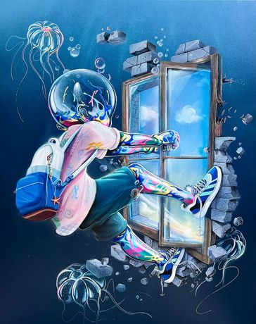 Flog《A Window on the World》:玻璃人映照下的情感世界