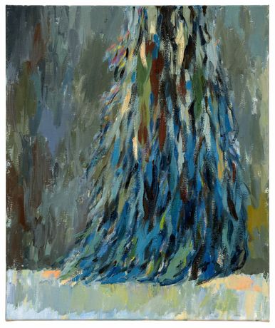 Uwe Kowski《news, Pinsel und eine Lilie》:色彩与诗意的抽象对话