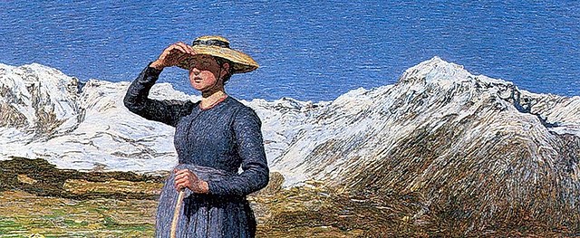 乔瓦尼·塞甘蒂尼《我想看看我的山》：阿尔卑斯诗意与象征主义的极致呈现