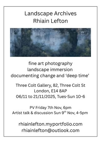 Rhian Lefton《Landscape Archives》：景观摄影中的自然档案
