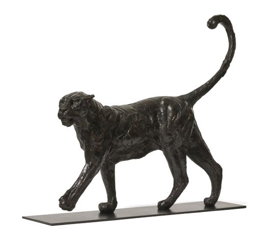 Dylan Lewis《New Leopard Maquettes》：豹之野性与雕塑的极致融合