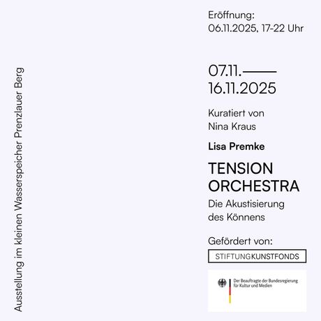 Lisa Premke《Tension Orchestra – Die Akustisierung des Könnens》:身体、声音与艺术的极限实验