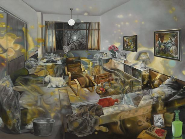 Karin Kneffel《A House in Hampstead》：超写实绘画重塑现代主义建筑记忆