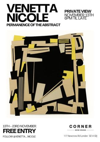 Venetta Nicole《Permanence of the Abstract》:抽象艺术的恒久魅力