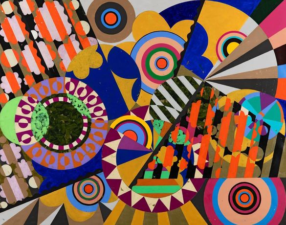 Beatriz Milhazes《White Cube Mason's Yard个展》:色彩与结构的热烈碰撞