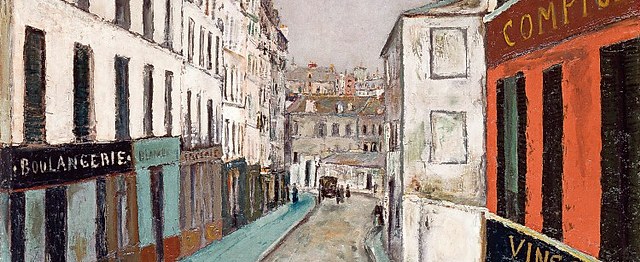 莫里斯·郁特里罗|《莫里斯·郁特里罗展》:巴黎画派的城市诗意