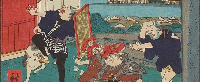 歌川广景《江户搞笑名所》：浮世绘幽默与江户风情的完美结合