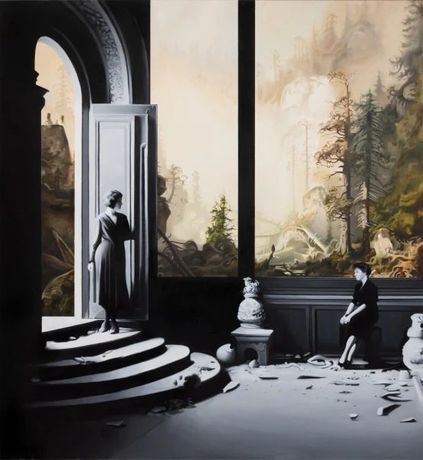 Kristian Evju《Hinterlands》:历史、记忆与AI交织的超现实探索