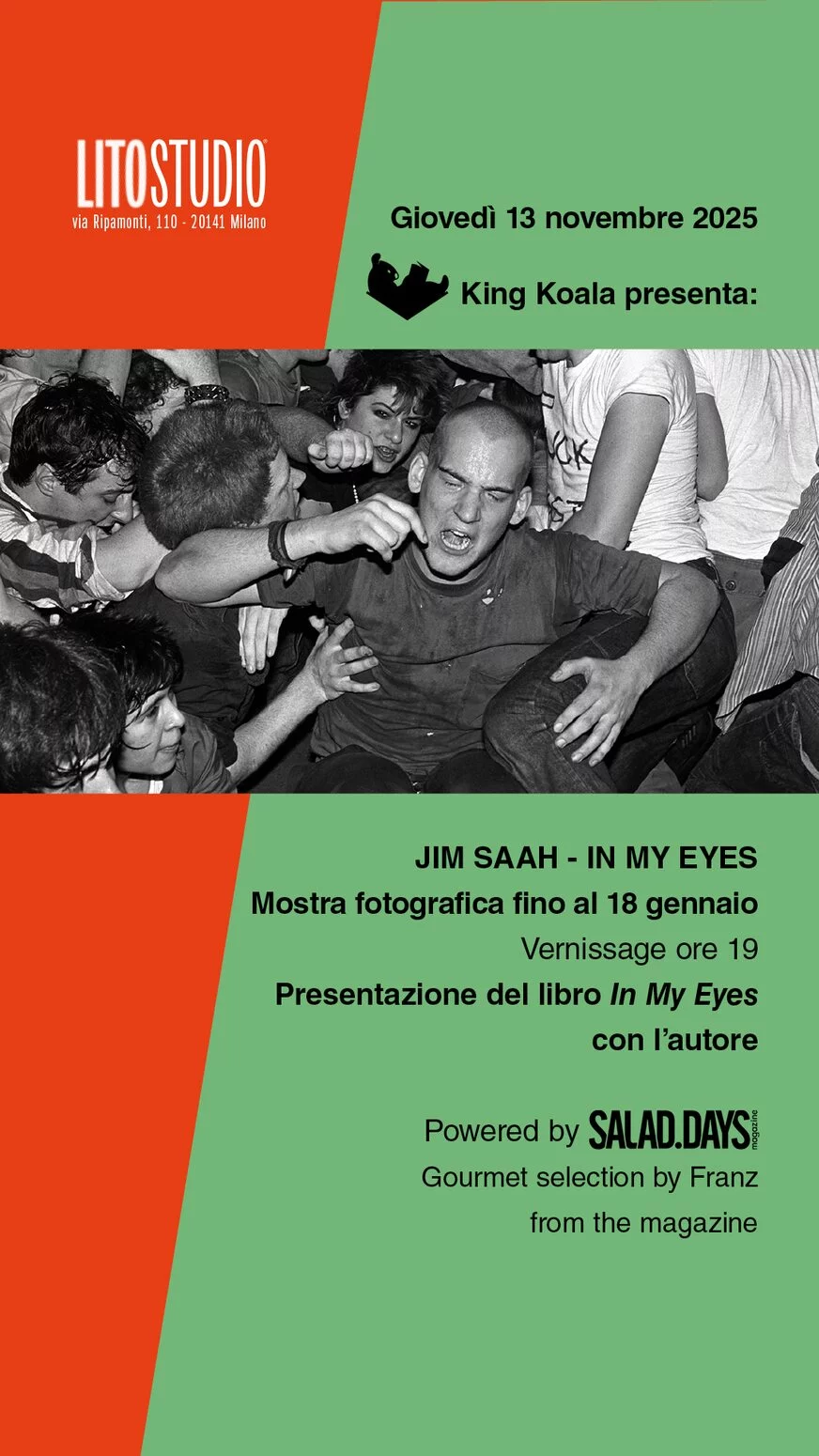 Jim Saah. In My Eyes