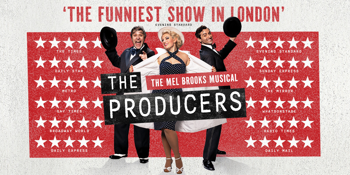 The Producers 伦敦西区2025重磅回归:百老汇爆笑神作登陆Garrick Theatre