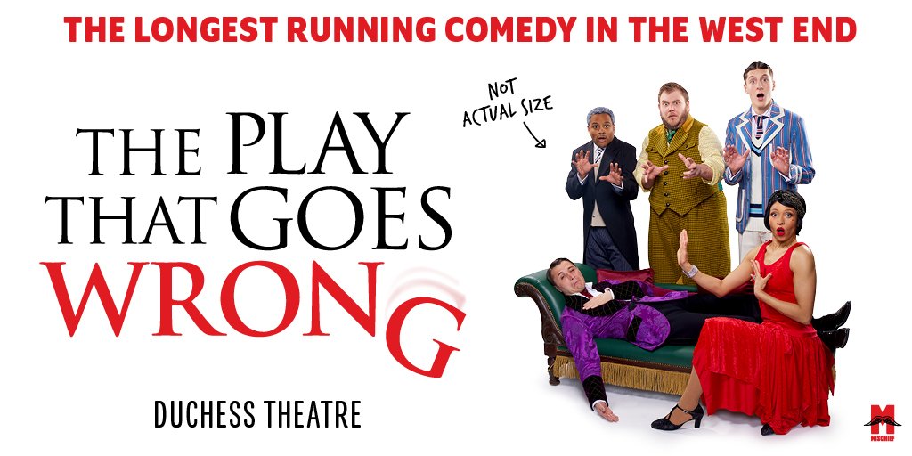 The Play That Goes Wrong 爆笑喜剧 2025-2026 伦敦来了:西区最长寿的喜剧,欢乐不停歇!