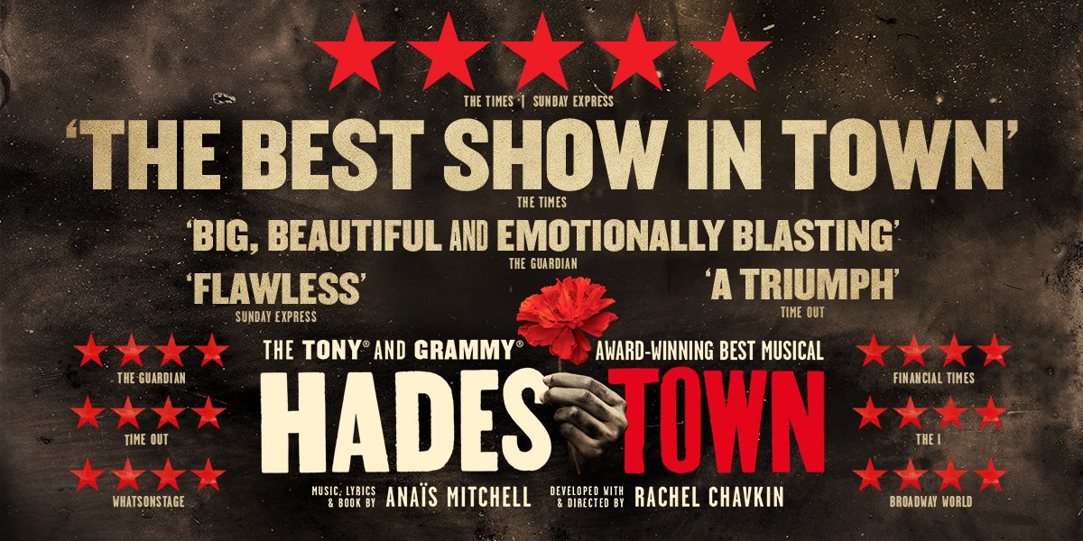 Hadestown 海地镇 2025 伦敦来了:一首歌改变命运的神话音乐剧