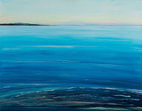 Elvira Salonia《海之声:为环境而艺术》:用画笔守护蔚蓝