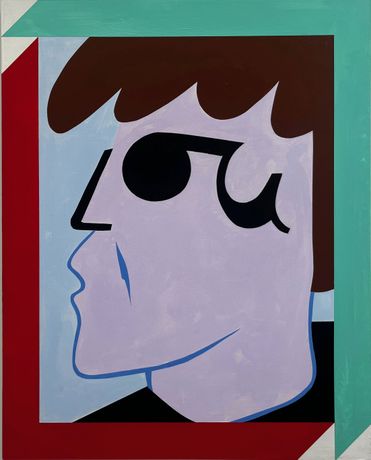 Neil Zakiewicz《Big Names》:用符号和结构重塑肖像