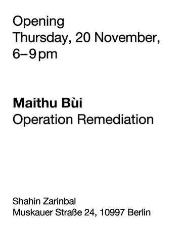 Maithu Bùi《Operation Remediation》：科技与环境修复的艺术对话
