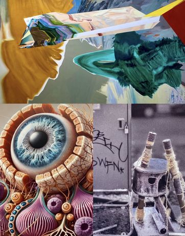 模拟与数字艺术合集《NEXT LEVEL SH*T》：数字与现实的多维对话