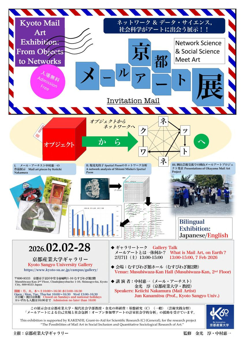 邮件艺术｜京都邮件艺术展：从物件到网络：一场探索艺术与社会网络互动的展览
