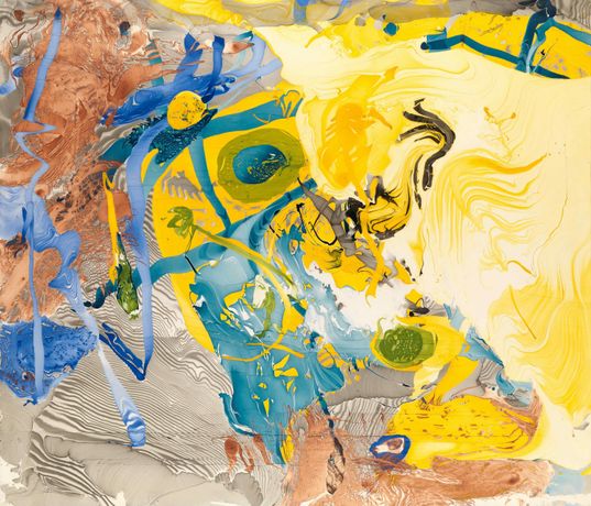 安德烈·汤姆金斯《漆皮》:一场材料与偶然的诗意对话