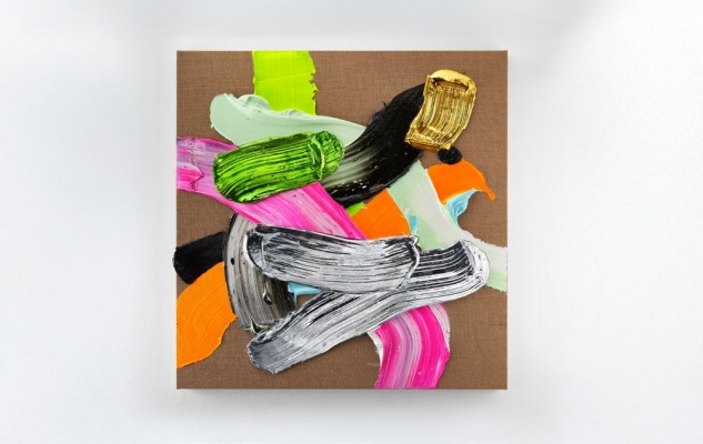 安塞姆·雷尔（Anselm Reyle）《Celeste》：物质文化视角下的抽象重构