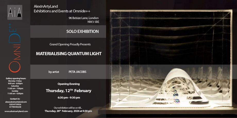 Peta Jacobs《Materialising Quantum Light》：一场探索光的量子特性的艺术实验