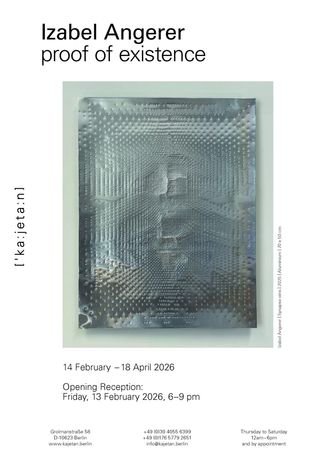 Izabel Angerer《proof of existence》：一场关于存在、痕迹与记忆的静谧探索
