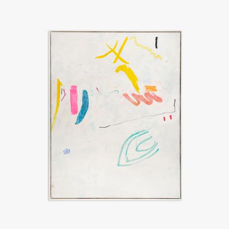 弗朗茨·斯坦因《感觉像春天》：在抽象符号与色彩层叠中捕捉春日视觉旋律