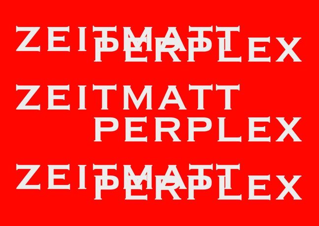 Franziska Hufnagel 与 Erika Krause 《zeitmatt perplex》:一场关于时间与抽象绘画的对话