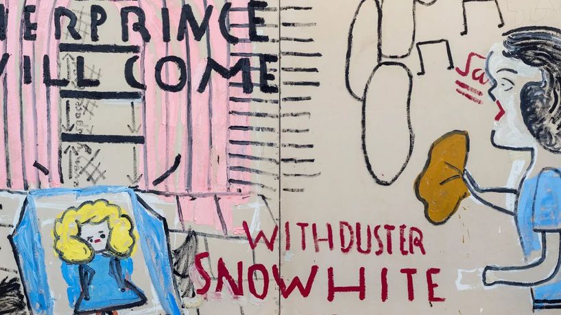 Rose Wylie 《Rose Wylie》：英国反叛画家的最大规模个展