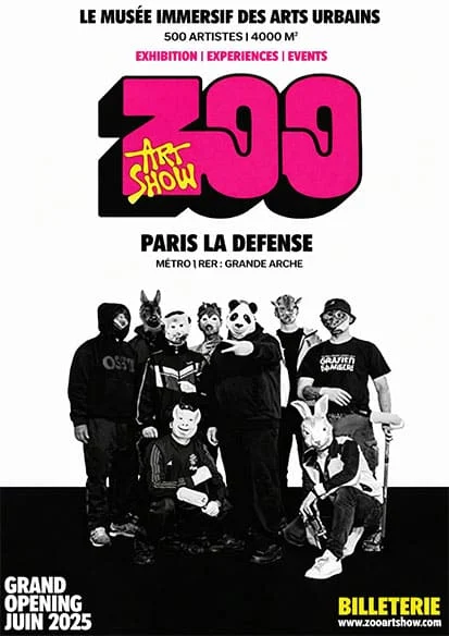 街头艺术合集《Zoo Art Show》：一场横跨五层楼的全球街头艺术编年史