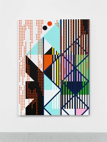 莎拉·莫里斯 (Sarah Morris) 《莎拉·莫里斯》:一场庆祝30年合作的抽象都市图景展