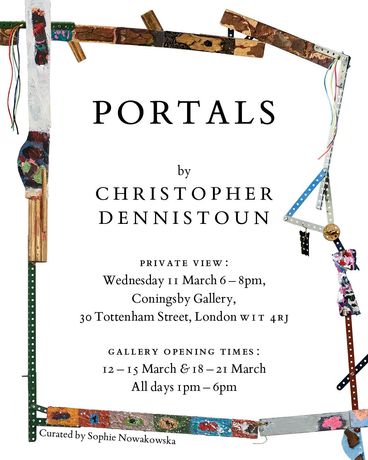 克里斯托弗·J·丹尼斯顿《Portals》:一场关于框架与想象的先锋艺术对话