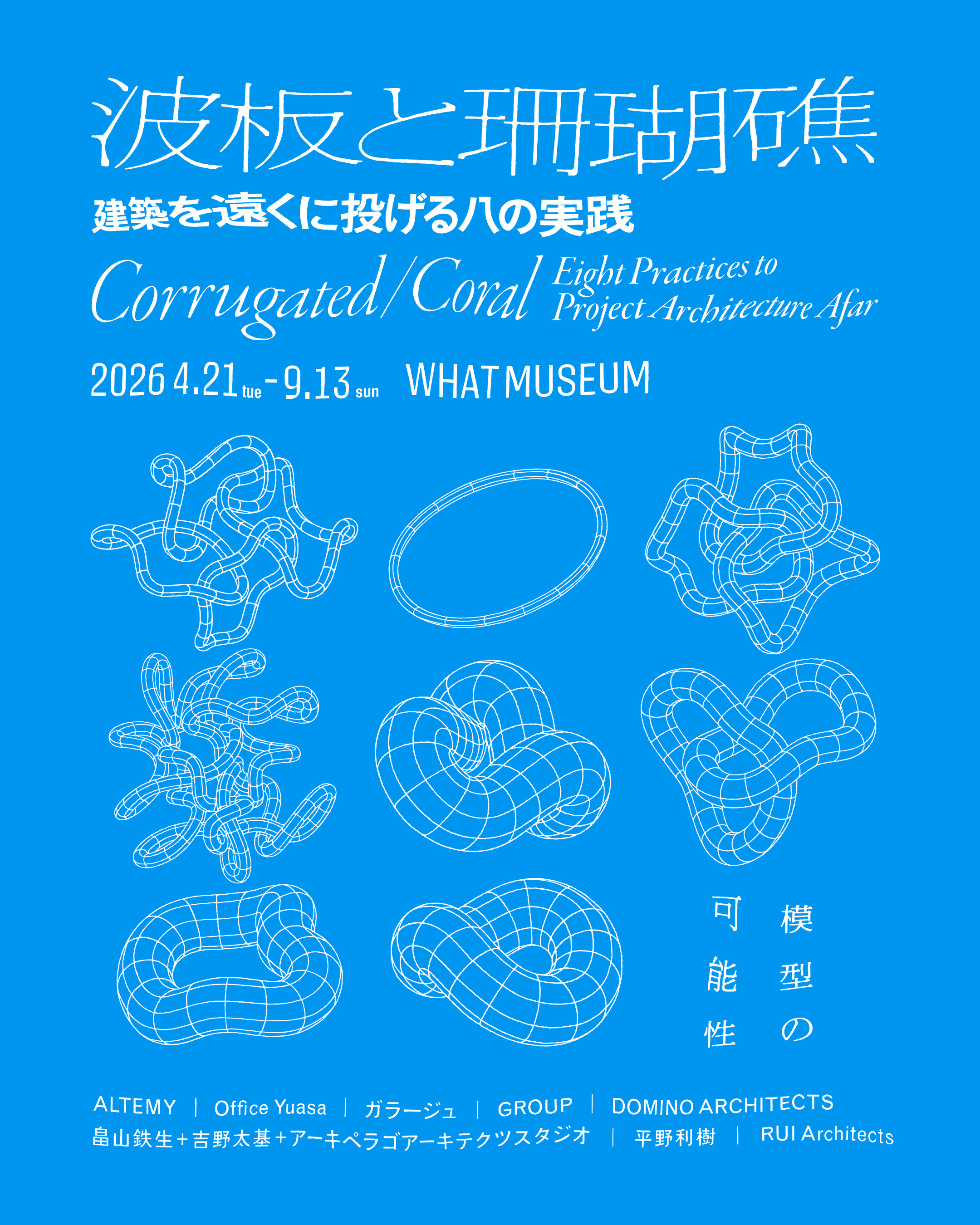 新锐建筑师群像|《波板与珊瑚礁——将建筑投向远方的八种实践》:一场以模型为媒介的建筑思想实验展