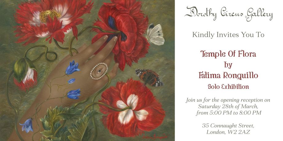 Fatima Ronquillo《花之圣殿》:一场融合古典技法与魔幻现实主义的诗意梦境