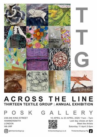 Thirteen Textile Group 《Across the Line》:一场跨越材料与观念的纺织艺术探索