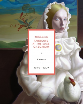 Remus Grecu《Rainbows at the Edge of Sorrow》:一场融合古典肖像与AI美学的当代思辨
