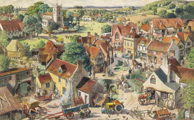 S R Badmin 《S R Badmin and The English Landscape》:战后英国最重要的传统风景水彩画家大型回顾展