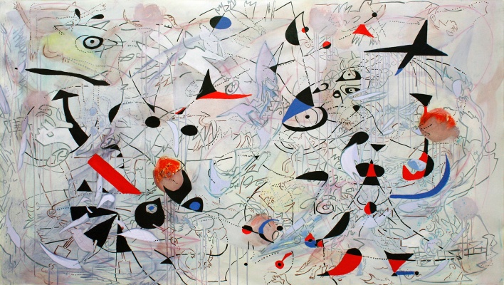 Alejandro Ospina《Pensamiento mágico/El año entrante》:童年、记忆与数字时代的绘画对话