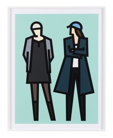 朱利安·奥培《Julian Opie》:Cristea Roberts Gallery 个展