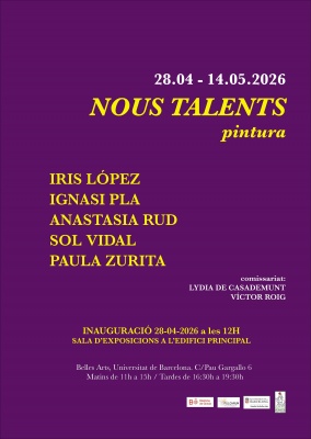 Nous Talents en Pintura 2026:巴塞罗那新生代绘画群展