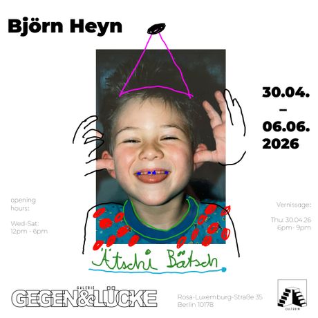 柏林艺术家Björn Heyn个展《Ätschi Bätsch》:一场高与低文化的调皮碰撞