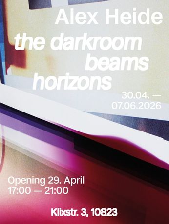 Alex Heide《the darkroom beams horizons》：在暗房中寻找地平线