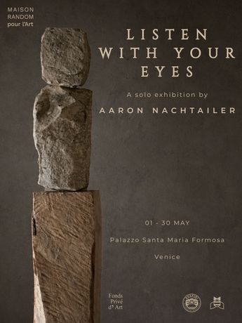 Aaron Nachtailer 个展《Listen With Your Eyes》:一场关于感知的冥想
