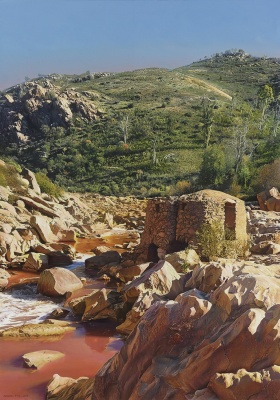 Gerardo Pita《Minas de Riotinto》：矿区风景的油画系列
