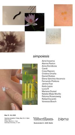 simpoiesis《simpoiesis》：柏林HilbertRaum群展，探索身体与共造